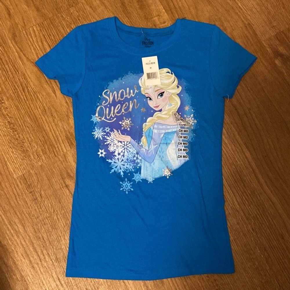 Girls Frozen shirt- size medium